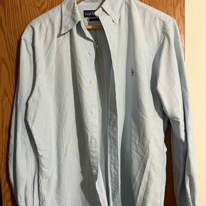 Ralph Lauren polo men’s blue button down